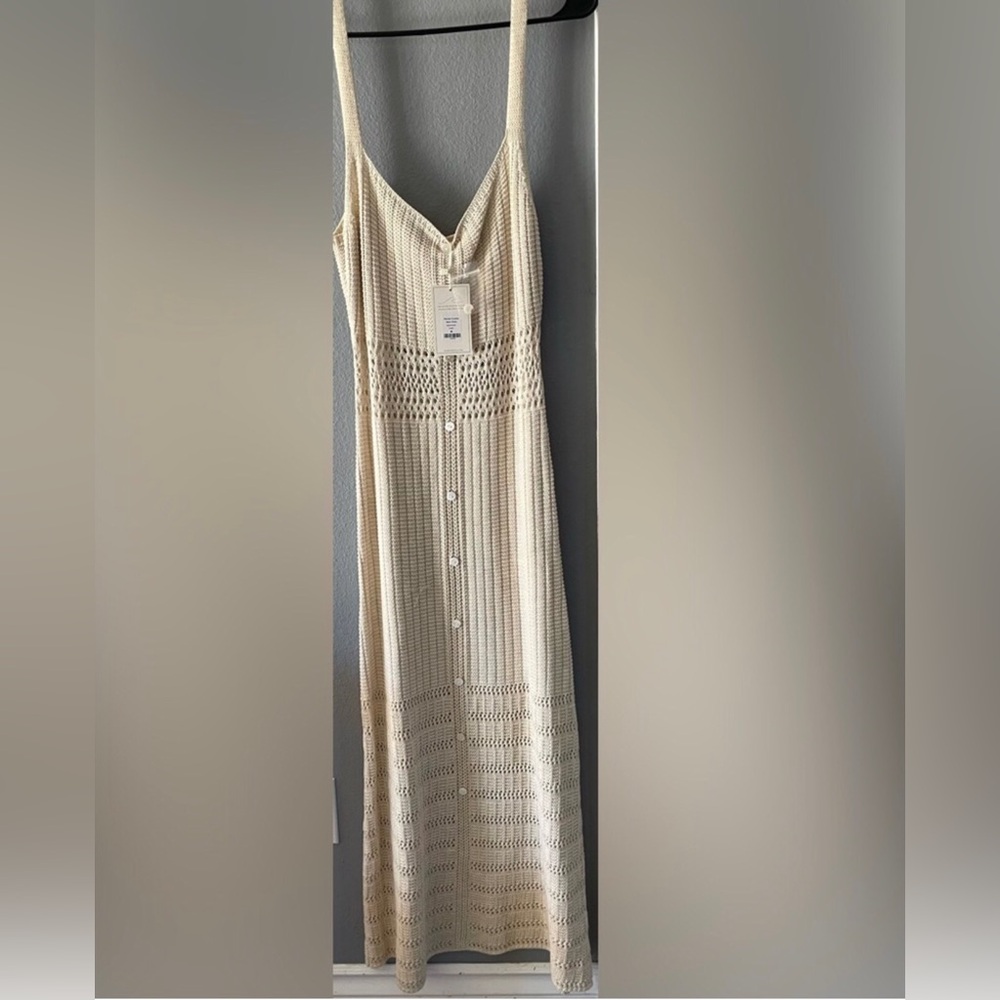 Fashion Nova Crochet Maxi Dress